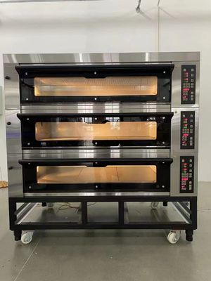 plate-forme électrique 9 Tray Oven du biscuit 3 du four 40x60cm de la plate-forme 300c