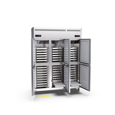 45 Tray Imperial Commercial Upright Freezer six restaurants de la porte 220v tiennent le congélateur