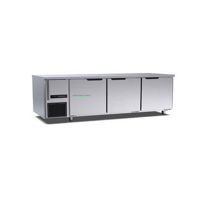 460 principal 1800×700×800mm de Tableau de surgélateur d'acier inoxydable de réfrigérateur de banc de porte du litre 3