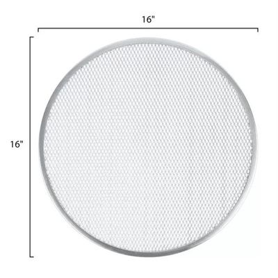 Gril Pan Aluminum Mesh Pizza Tray de barbecue d'acier inoxydable de NSF 1mm de service d'alimentation