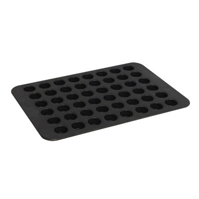plateau en aluminium du petit pain 3.8oz plateau en aluminium de petit gâteau vitré 35 par tasses