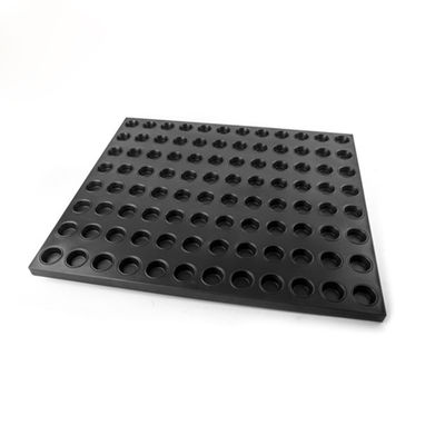 Moule à gâteaux de cuisson en aluminium vitré de Tray For Oven Foodservice Chiffon d'alliage