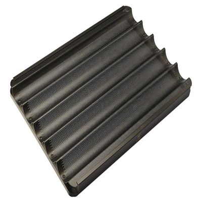 600x400 pain de cuisson en aluminium de baguette de pouce du plateau 800X600 18X26 faisant Tray Commercial Nonstick cuire au four