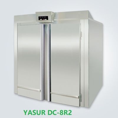 8 petit pain de Proofer Yasur YDC-8R2 de retardateur de la pâte de support dans le type 288 Cabinet d'imperméabilisation de boulangerie du plateau 8kw