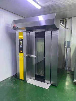 Plateaux du four 18 de support d'Oven Single Rack Gas Rotary de support de boulangerie de Yasur 3kw 40X60cm