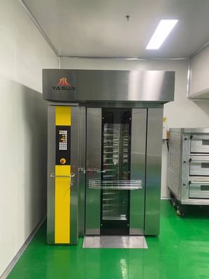 Plateaux du four 18 de support d'Oven Single Rack Gas Rotary de support de boulangerie de Yasur 3kw 40X60cm