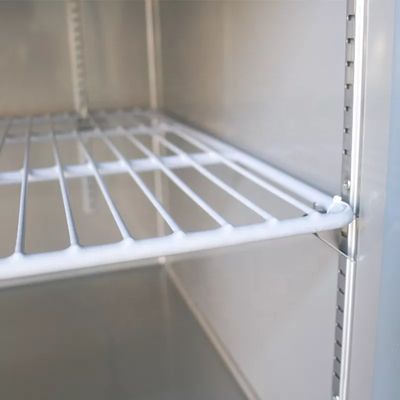 30 porte droite droite commerciale du réfrigérateur 4 d'acier inoxydable de congélateur des plateaux 220v