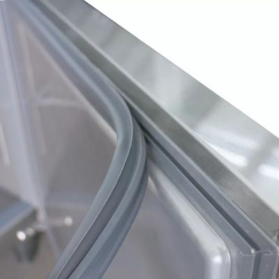 30 porte droite droite commerciale du réfrigérateur 4 d'acier inoxydable de congélateur des plateaux 220v