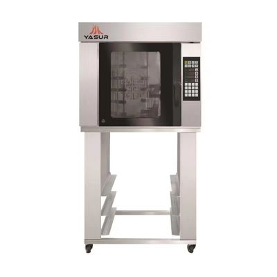 Plateaux du genre américain rotatoires d'Oven Five Trays 18x26 d'air chaud de Yasur pour le pain et la pâtisserie danois 9.5kw
