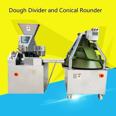 Une machine revêtue de téflon plus ronde de diviseur de la pâte de pain 4500pcs/H de pizza de diviseur en spirale conique de la pâte