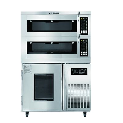 Portée dans le retardateur Proofer 40x60 de la pâte pâtisserie Proofer de 50 degrés