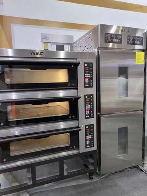 plate-forme électrique 9 Tray Oven du biscuit 3 du four 40x60cm de la plate-forme 300c