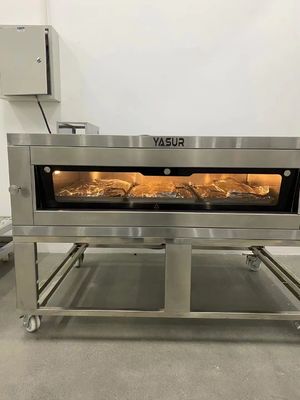 plate-forme Oven European Style de la boulangerie 3.5kw 3 plateaux de Tray Single Deck 40X60cm