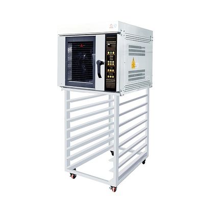 Goudrons des plateaux 40X60cm 9.5Kw Stainlesss de Top Five d'Oven Hot Air Yasur Table de convection de boulangerie de croissant de biscuit