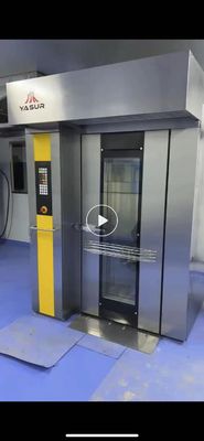 Support rotatoire électrique Oven Double Rack de Yasur 36 gâteaux et pizza de pain des plateaux 18X26 »