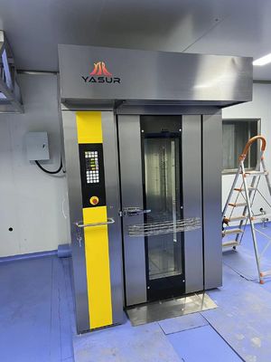 support Oven Yasur Single Rack de la boulangerie 37kw 18 gâteaux et pizza de pain des plateaux 40X60cm