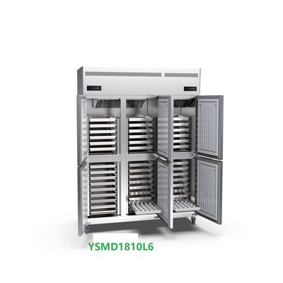 45 réfrigérateur droit de porte droite commerciale libre du congélateur 220v 6 de Frost de plateaux