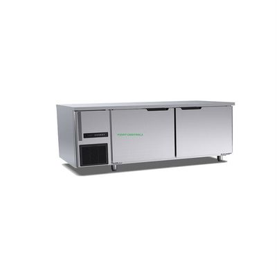260l refroidisseur droit commercial 1200×700×800mm deux congélateur vertical commercial de la porte 220v