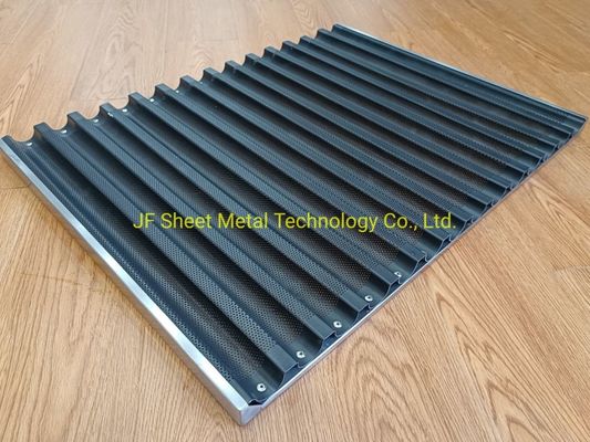 14 plateau de pain français de Moldes PARA Pan Frances Aluminum Baguette Baking Tray