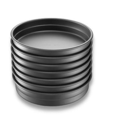9&quot; casserole de cuisson en aluminium perforée de Tray Anodized Round Perforated Pizza