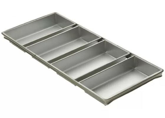 Message publicitaire 9&quot; de NSF de service d'alimentation courroie casserole/4 de pain de pullman 5-5/8 par 3-1/8-Inch le pain Pan Set