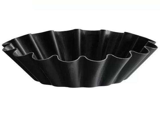 Moule en aluminium antiadhésif de Mini Fluted Brioche Cake Pan de moule de petit gâteau de NSF Telfon de service d'alimentation