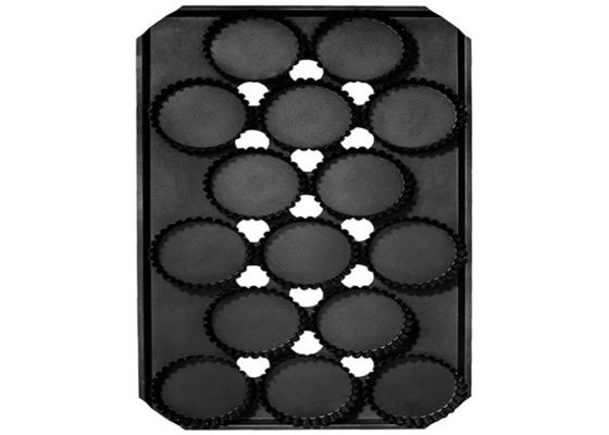 Plateau en aluminium inoxydable de pain de l'Australie 1.5mm de plateaux de tarte de palette de NSF de service d'alimentation