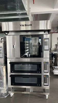 Plate-forme 220V/380V du four 3 de plate-forme de boulangerie de dominos de Pizza Hut pour 6&quot; 9&quot; 12&quot; autour des casseroles de pizza