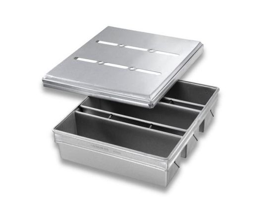 Les plateaux de cuisson en aluminium commerciaux de NSF allient la boîte à pain spéciale de pullman de courroie