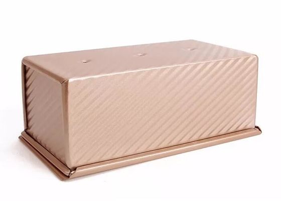 Le pain en aluminium antiadhésif d'or de NSF de service d'alimentation filtre le pain ondulé Pan Bread Tin
