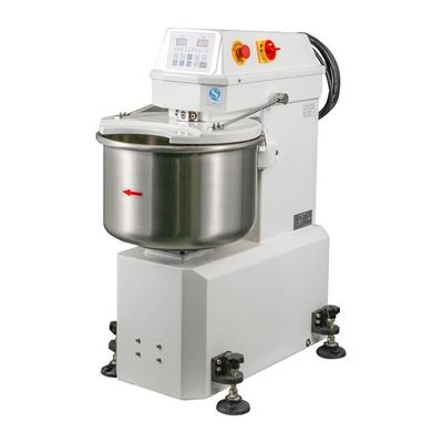 mélangeur jumeau en spirale de support de la pâte du moteur 4.5kw de mélangeur de la pâte 80Kg